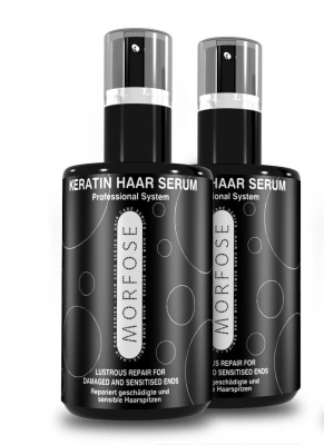 Morfose Keratinli Saç Serumu Siyah 75 ml.