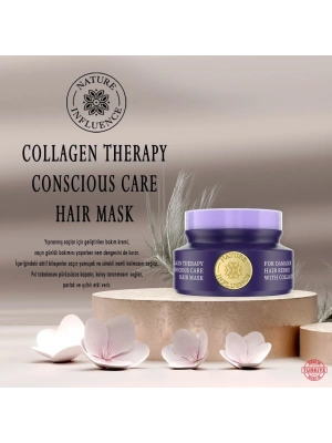 Nature Influence Collagen Saç Maskesi 500 ml