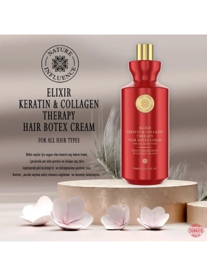 Nature Influence Elixir Keratin&Collagen Therapy Hair Botex Cream 700 ml