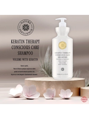 Nature Influence Keratin Therapy Conscious Care Shampoo 1000 ml