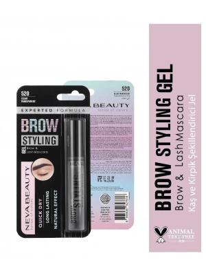 Neva Beauty Kaş Şekillendirici Jel Kaş Ve Kirpik Maskarası 6ml