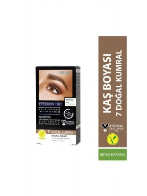 Neva Eyebrow Tint Vegan Kaş Boyası Seti 7 Doğal Kumral