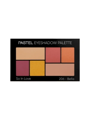 Pastel Eyeshadow Palette So In Love - Far Paleti 206 Bella 2 x 1.40 g 4 x 0.95 g