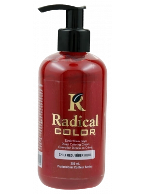 Radical Color Su Bazlı Saç Boyası (Biber Kızılı) 250 ml