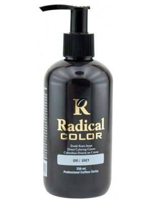 Radical Color Su Bazlı Saç Boyası (Gri) 250 ml