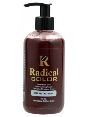 Radical Color Su Bazlı Saç Boyası (Koyu Kızıl) 250 ml