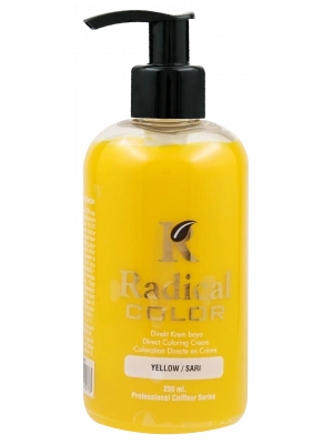 Radical Color Su Bazlı Saç Boyası (Sarı) 250 ml