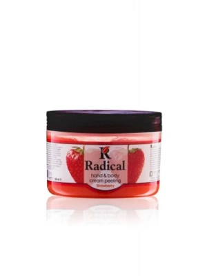Radical Hand&body Cream Peeling 400 ml Strawberry Hand and Body Peeling