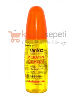 Sarıkız Profesyonel Keratin İçerikli Saç Bakım Serumu 125ml.