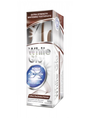 White Glo Profesyonel Ekstra Beyazlatıcı Diş Macunu Yoğun Çay Ve Kahve İçenlere Özel Formül
