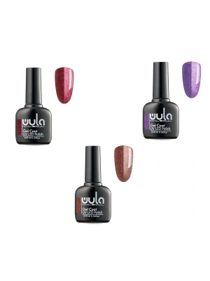 Wula Nailsoul Lunar Shine Kalıcı Oje Seti 3 Parça 10 ML (Ton 714 - Ton 716 - Ton 717)