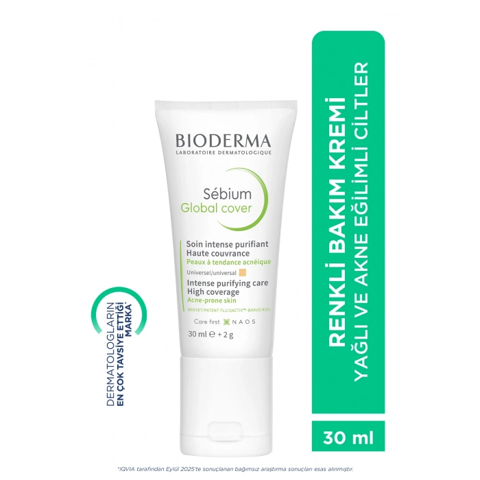 Sebium Global Cover Bakım Kremi 30 ml