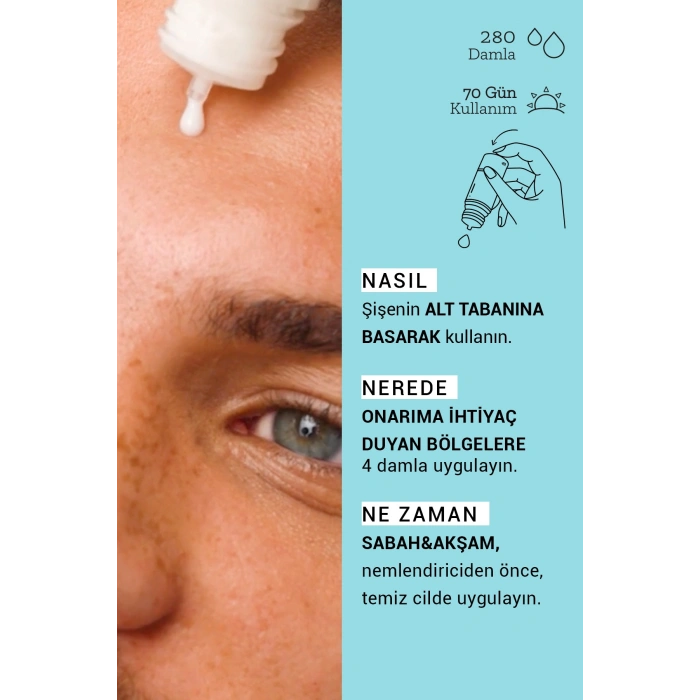 Pure Active Aloe Vera Kuru Ciltler için Nemlendirici Yatıştırıcı Konsantre Bakım Serumu 15ML