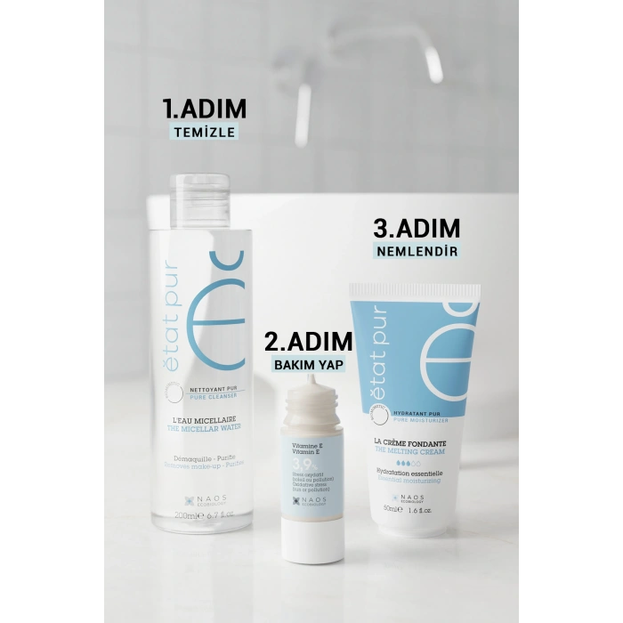 Pure Active E Vitamini Antioksidan Etkili Nemlendirici Cilt Yenileyici Konsantre Bakım Serumu 15ML