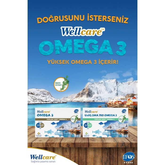 Uniq Dha 750 Omega 3 Balık Yağı 30 Kapsül