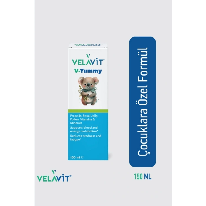 V-Yummy - Çocuklar için Vitamin Desteği Şurup - 150 ml