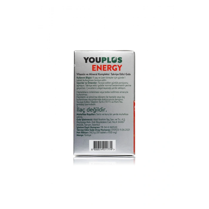 Energy Vitamin Mineral Kompleksi 30 Tablet
