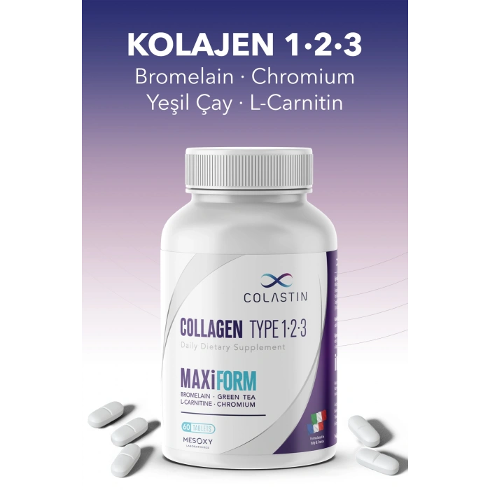 Maxiform Kolajen Tip 1 · 2 · 3 Güzellik Ve Form Bir Arada | 3 Al 2 Öde | 180 Tablet