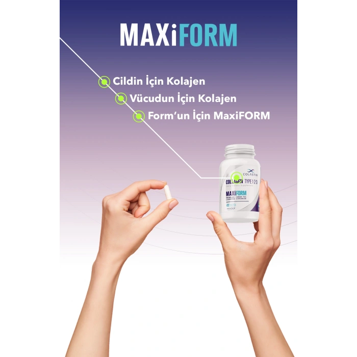 Maxiform Kolajen Tip 1 · 2 · 3 Güzellik Ve Form Bir Arada | 3 Al 2 Öde | 180 Tablet