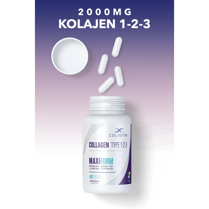 Maxiform Kolajen Tip 1 · 2 · 3 Güzellik Ve Form Bir Arada | 3 Al 2 Öde | 180 Tablet