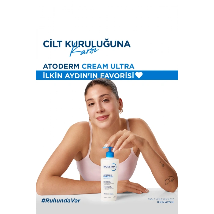 Atoderm Cream Ultra Kuru Ciltler Bebek, Çocuk, Yetişkin Nemlendirici Yüz, Vücut Bakım Kremi 500 ml