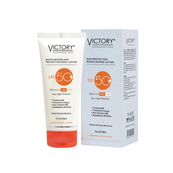 SPF50+ Yüksek Korumalı Nemlendirici Vücut Güneş Losyonu 200 ML