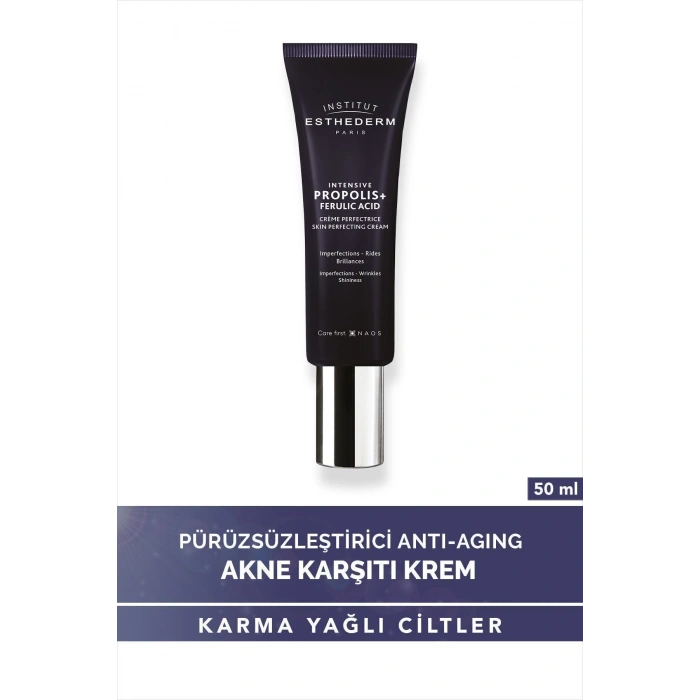 Intensive Propolis+ Skin Perfector Cream Akne ve Siyah Nokta Karşıtı Antioksidan Krem 50ML