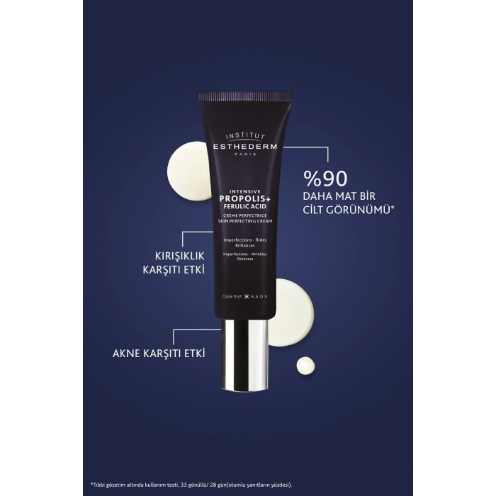 Intensive Propolis+ Skin Perfector Cream Akne ve Siyah Nokta Karşıtı Antioksidan Krem 50ML