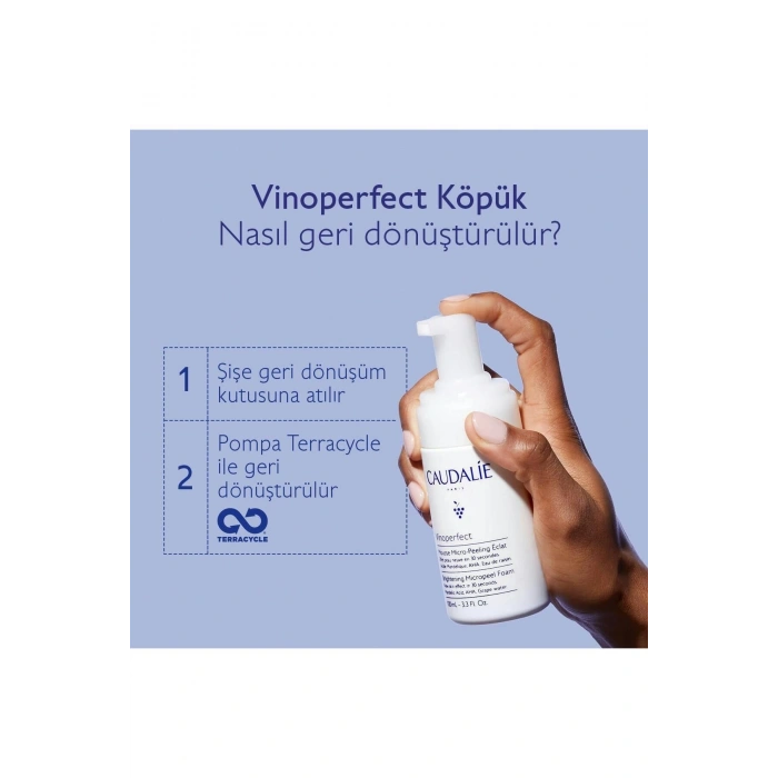 Vinoperfect Işıltı Verici Mikro Peeling Temizleme Köpüğü 100 ml