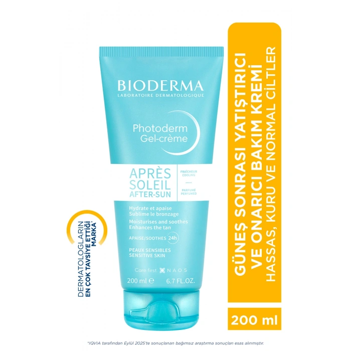 Photoderm After Sun Gliserin İçeren Güneş Sonrası Yatıştırıcı ve Nemlendirici Jel Krem 200 ML