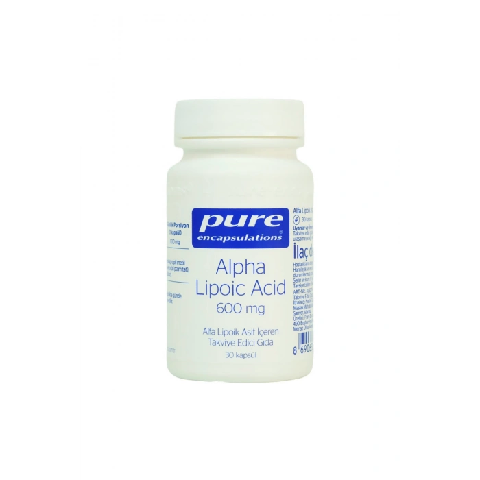 Alpha Lipoic Acid 600 Mg 30 Kapsül