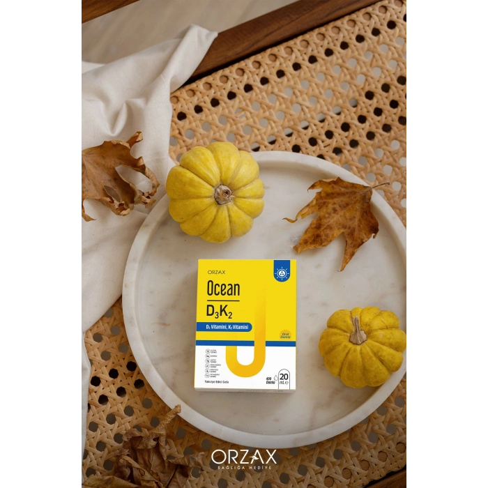 Orzax D3K2 20ml Damla