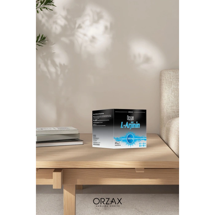 Orzax L-Arjinin 1000 mg Takviye Edici Gıda 60 Saşe
