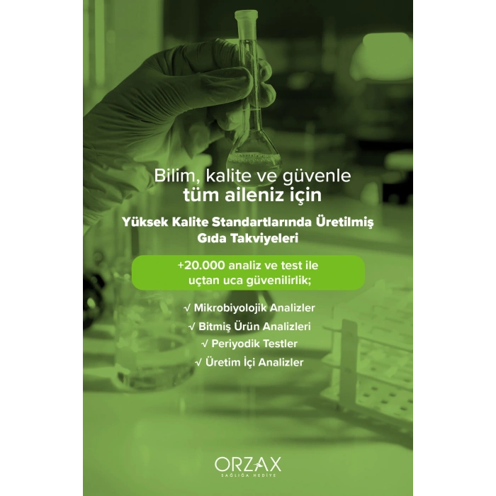 Orzax L-Arjinin 1000 mg Takviye Edici Gıda 60 Saşe