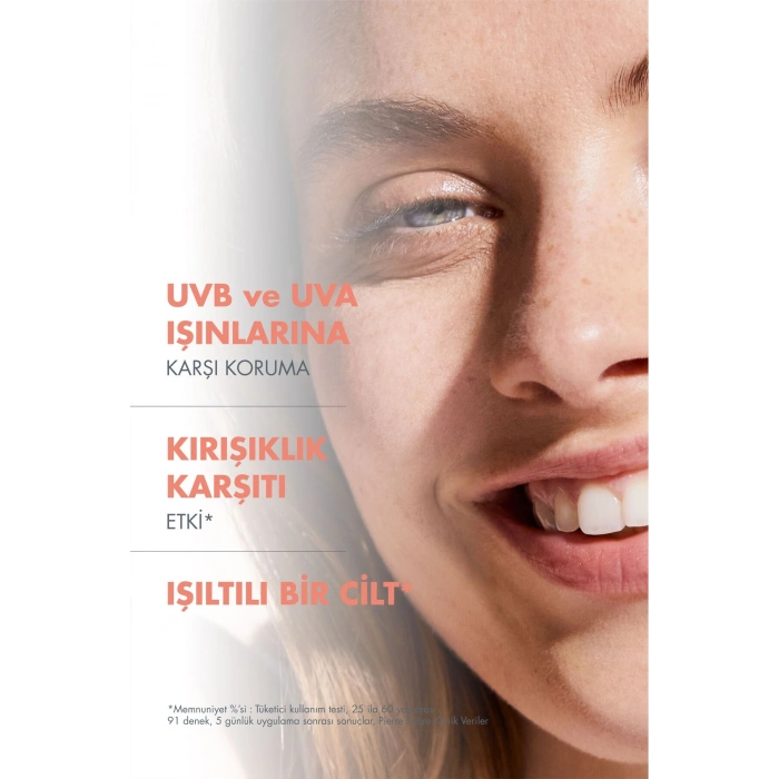 Tinted Anti-Age SPF 50+ Yaşlanma Karşıtı Renkli Güneş Kremi Yüksek Koruma 50 ml