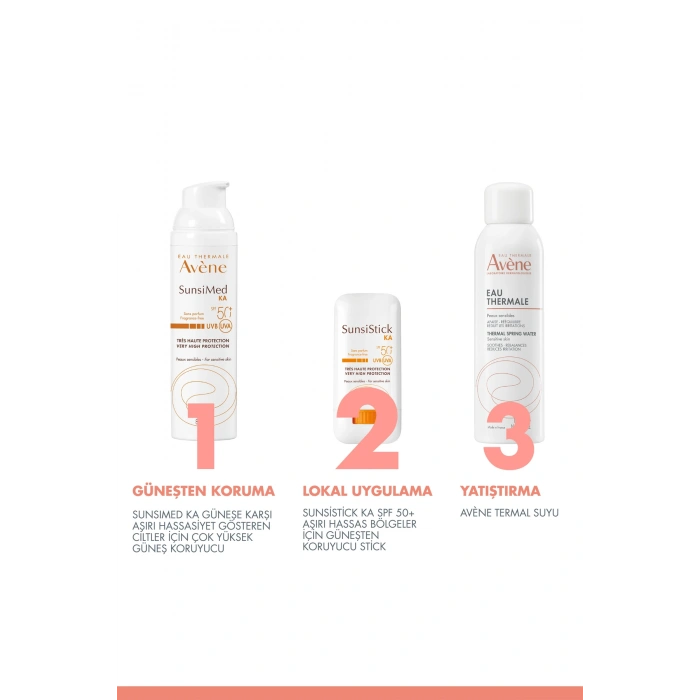SunsiStick KA SPF 50+ Aşırı Hassas Bölgeler İçin Güneşten Koruyucu Stick 20 gr