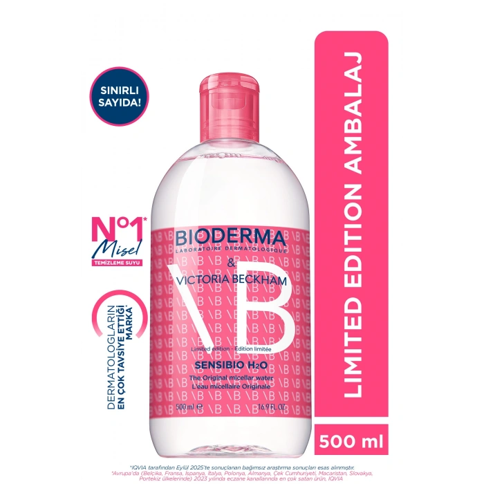Sensibio H2O Limited Edition Ambalaj Micellar Makyaj Temizleme Suyu Hassas ve Normal Ciltler 500 ml