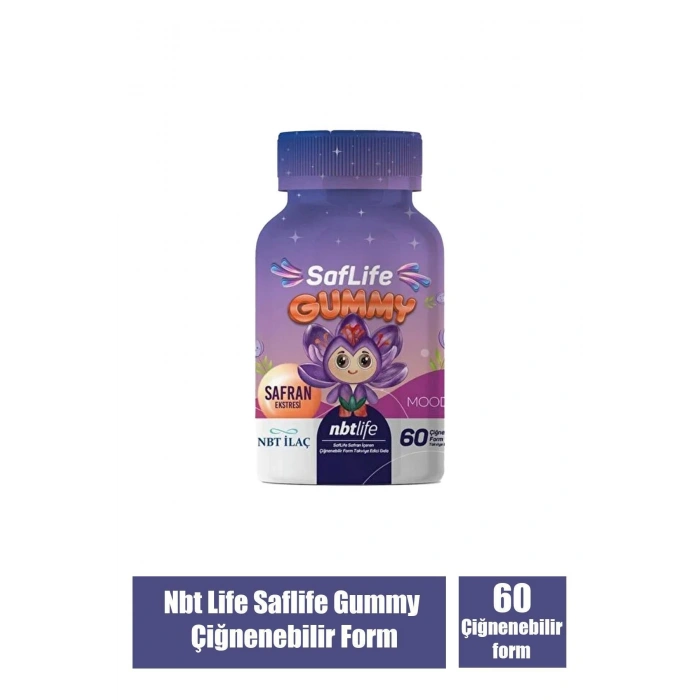 Saflife Gummy 60 Çiğnenebilir Form