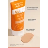 Cream SPF 50+ Kuru Ciltler için Renkli Güneş Kremi Yüksek Koruma ve Nemlendirici Etkili 50 ml