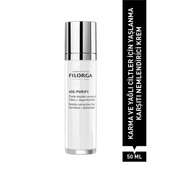 AGE PURIFY FLUID Karma ve Yağlı Ciltler İçin Yaşlanma Karşıtı Fluid 50ml