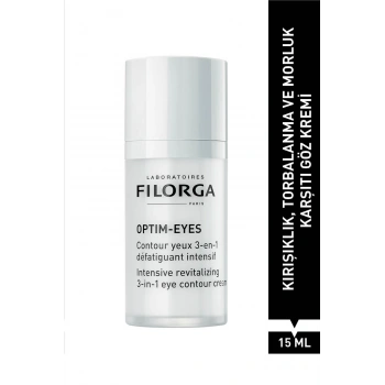 OPTIM-EYES İnce Çizgiler Göz Altı Torbaları ve Koyu Halkalara Karşı Göz Kremi 15ml