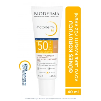 Photoderm M SPF50+ Kapatıcı Etkili Leke Karşıtı Renkli Güneş Kremi Golden 40 ML