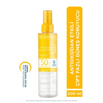 Photoderm Anti-Ox SPF50 Hassas&Tüm Ciltler Antioksidan Etkili Yaşlanma Karşıtı Güneş Koruyucu 200ML