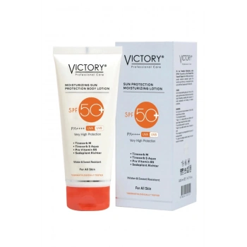 SPF50+ Yüksek Korumalı Nemlendirici Vücut Güneş Losyonu 200 ML