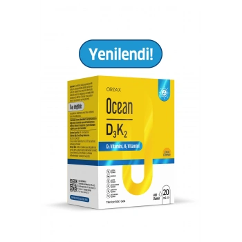 Orzax D3K2 20ml Damla