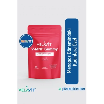 V-MNP Gummy - Menopoz Dönemi için - 60 Adet Çiğnenebilir Vitamin