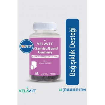 V-SambuGuard Gummy - Bağışıklık için - 60 Adet Çiğnenebilir Vitamin