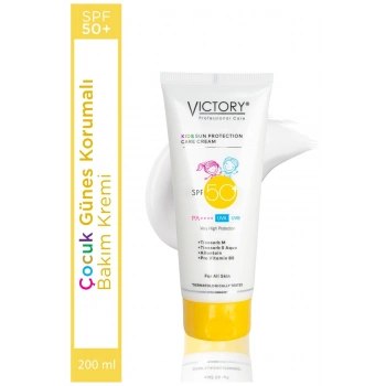 SPF50+ Yüksek Güneş Korumalı Çocuk Vücut Kremi - 200 ML
