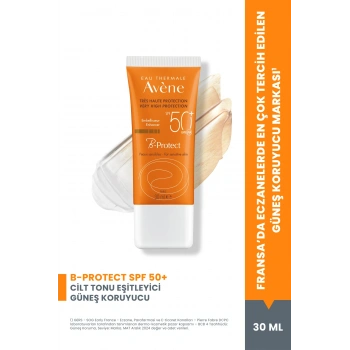 B-Protect SPF 50+ Ton Eşitleyici Güneş Kremi Cilt Tonuna Uyumlu Renkli Yüz Güneş Kremi 30 ml