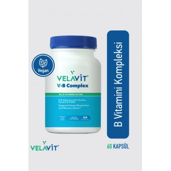V-B Complex- B Kompleks Vitamini - 60 Kapsül